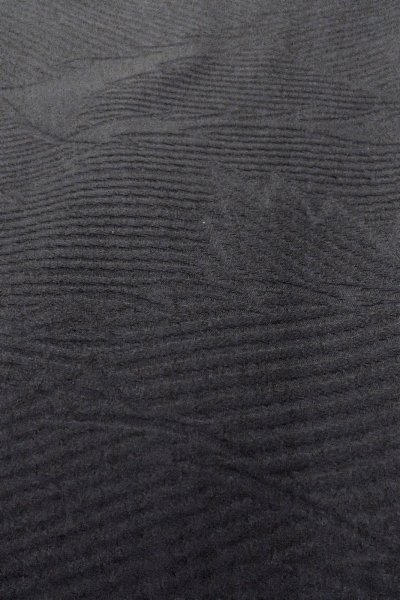 Photo9: O0902G Vintage Japanese kimono   Black HAORI short jacket for women / Silk.    (Grade B) (9)