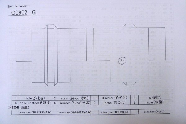 Photo14: O0902G Vintage Japanese kimono   Black HAORI short jacket for women / Silk.    (Grade B) (14)