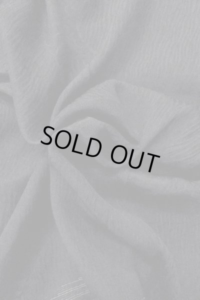 Photo13: O0902M Vintage Japanese kimono   Black HAORI short jacket for women / Silk. Line   (Grade B) (13)