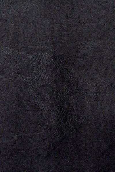 Photo7: Mint O0902R Vintage Japanese kimono   Black HAORI short jacket for women / Silk. River   (Grade A) (7)