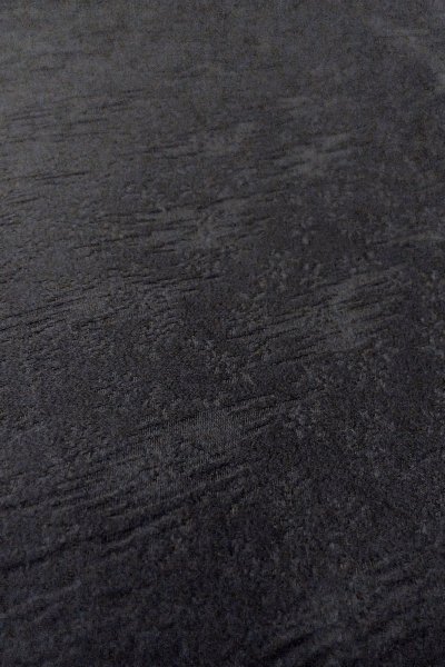 Photo11: O0902S Vintage Japanese kimono   Black HAORI short jacket for women / Silk.    (Grade B) (11)