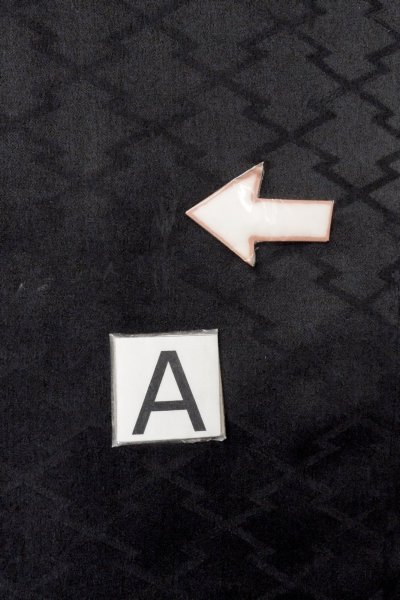 Photo13: O0902T Vintage Japanese kimono   Black HAORI short jacket for women / Silk.    (Grade D) (13)