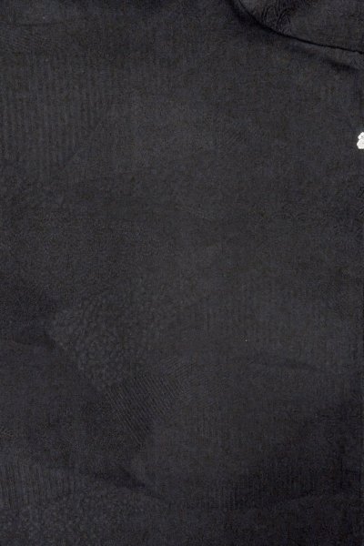 Photo4: Mint O0902U Vintage Japanese kimono   Black HAORI short jacket for women / Silk.    (Grade A) (4)