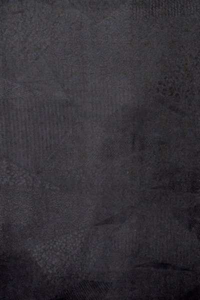 Photo5: Mint O0902U Vintage Japanese kimono   Black HAORI short jacket for women / Silk.    (Grade A) (5)