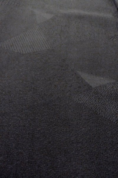 Photo11: Mint O0902U Vintage Japanese kimono   Black HAORI short jacket for women / Silk.    (Grade A) (11)