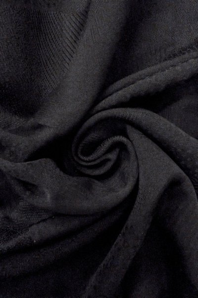 Photo12: Mint O0902U Vintage Japanese kimono   Black HAORI short jacket for women / Silk.    (Grade A) (12)