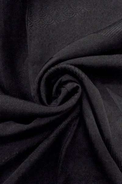 Photo13: Mint O0902U Vintage Japanese kimono   Black HAORI short jacket for women / Silk.    (Grade A) (13)