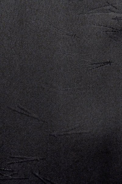 Photo7: O0902V Vintage Japanese kimono   Black HAORI short jacket for women / Silk.    (Grade B) (7)