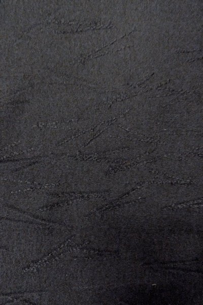 Photo8: O0902V Vintage Japanese kimono   Black HAORI short jacket for women / Silk.    (Grade B) (8)