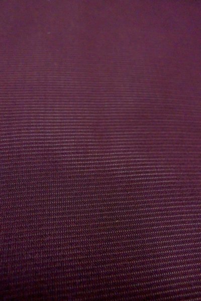 Photo11: Mint O0902W Vintage Japanese kimono  Dark Purple HAORI short jacket for women / Silk. MOMIJI maple leaf,   (Grade A) (11)