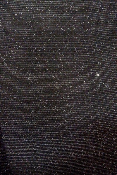 Photo5: O0902X Vintage Japanese kimono   Black HAORI short jacket for women / Silk. Dot   (Grade D) (5)