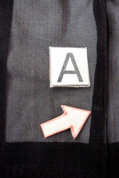 Photo12: O0909A Vintage Japanese kimono   Black HAORI short jacket for women / Silk. Stripes   (Grade B) (12)