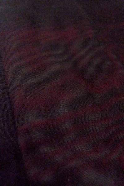 Photo9: Mint O0909C Vintage Japanese kimono   Black HAORI short jacket for women / Silk. Flower,   (Grade A) (9)