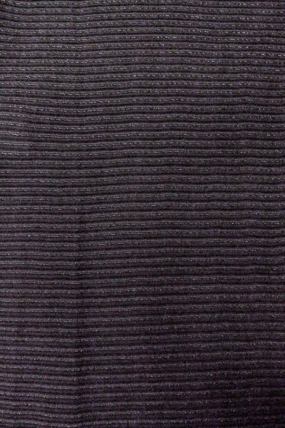 Photo6: Mint O0909E Vintage Japanese kimono   Black HAORI short jacket for women / Silk. Stripes   (Grade A) (6)