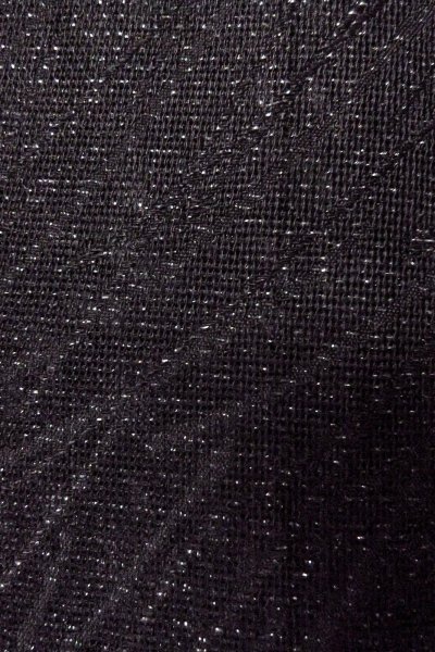 Photo7: O0909G Vintage Japanese kimono   Black HAORI short jacket for women / Silk. Line,   (Grade C) (7)