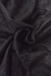 Photo12: O0909H Vintage Japanese kimono   Black HAORI short jacket for women / Silk. Swirl,   (Grade B) (12)