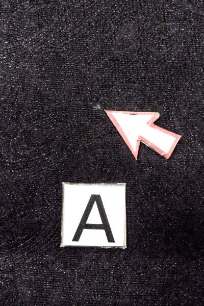 Photo14: O0909H Vintage Japanese kimono   Black HAORI short jacket for women / Silk. Swirl,   (Grade B) (14)