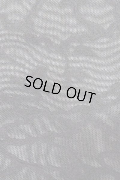 Photo7: Mint O0909R Vintage Japanese kimono   Black HAORI short jacket for women / Silk. Ivy   (Grade A) (7)