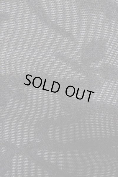 Photo8: Mint O0909R Vintage Japanese kimono   Black HAORI short jacket for women / Silk. Ivy   (Grade A) (8)