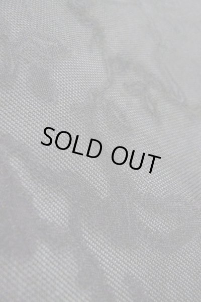 Photo10: Mint O0909R Vintage Japanese kimono   Black HAORI short jacket for women / Silk. Ivy   (Grade A) (10)