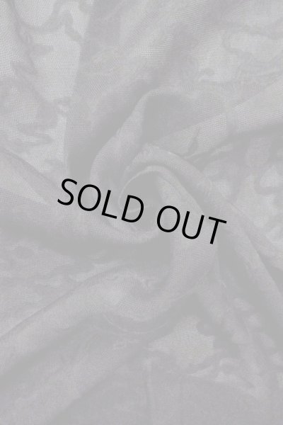 Photo13: Mint O0909R Vintage Japanese kimono   Black HAORI short jacket for women / Silk. Ivy   (Grade A) (13)