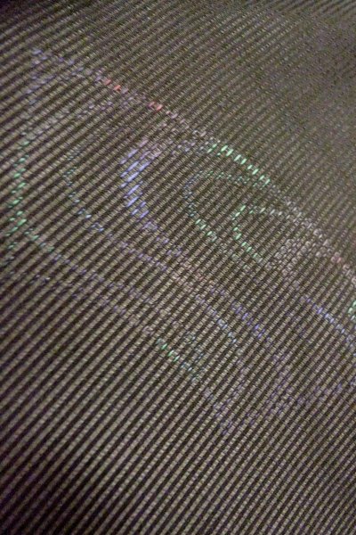 Photo8: Mint O0909U Vintage Japanese kimono   Black HAORI short jacket for women / Silk. Stream,   (Grade A) (8)