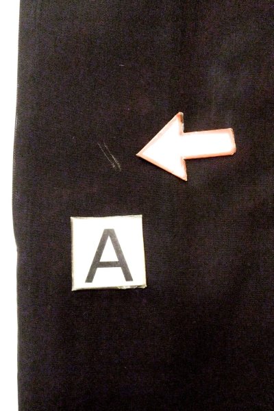 Photo13: O0909W Vintage Japanese kimono   Black HAORI short jacket for women / Silk. Flower,   (Grade B) (13)