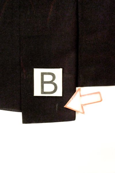 Photo14: O0909W Vintage Japanese kimono   Black HAORI short jacket for women / Silk. Flower,   (Grade B) (14)