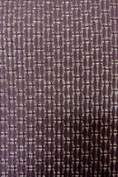 Photo6: Mint O0909X Vintage Japanese kimono  Dark Purple HAORI short jacket for women / Silk. Geometrical pattern   (Grade A) (6)