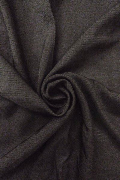 Photo11: O0909Y Vintage Japanese kimono   Black HAORI short jacket for women / Silk.    (Grade B) (11)