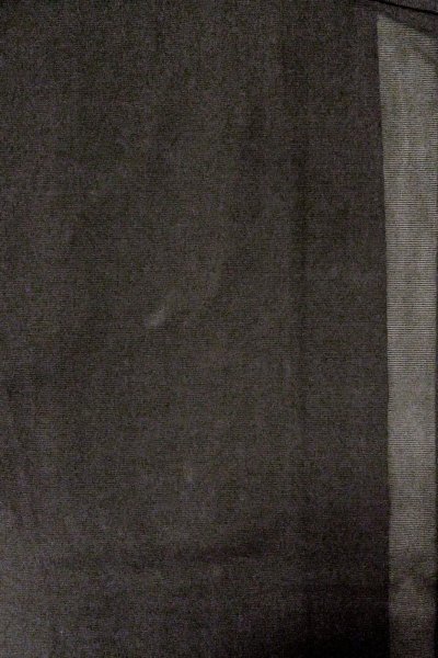 Photo3: Mint O0909Z Vintage Japanese kimono   Black HAORI short jacket for women / Silk. Geometrical pattern   (Grade A) (3)