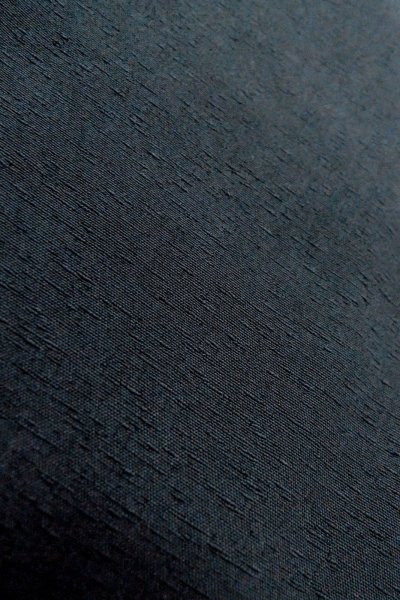 Photo7: O0910C Vintage Japanese kimono   Black HAORI short jacket for women / Silk.    (Grade B) (7)