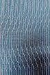 Photo7: O1002B Vintage Japanese kimono Grayish Blue HITOE unlined for women / Silk. Stripes (Grade B) (7)