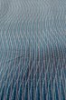Photo9: O1002B Vintage Japanese kimono Grayish Blue HITOE unlined for women / Silk. Stripes (Grade B) (9)