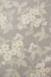 Photo5: O1002H Vintage Japanese kimono Pale Grayish Wisteria KOMON dyed for women / Silk. Flower (Grade C) (5)