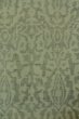 Photo4: O1002O Vintage Japanese kimono Grayish Green TSUMUGI pongee for women / Linen. Chinz pattern (Grade D) (4)