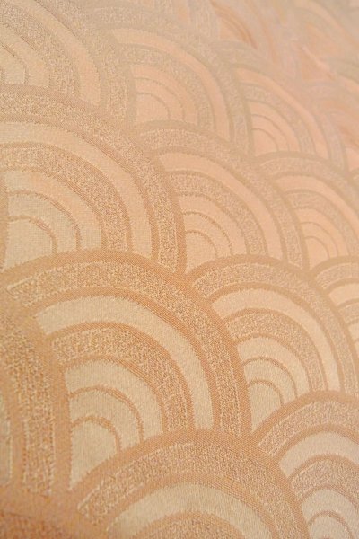 Photo10: O1002R Vintage Japanese kimono Pale Light Pink IROMUJI plain colored for women / Silk. (Grade C) (10)