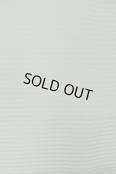 Photo5: O1002S Vintage Japanese kimono Light Grayish Green IROMUJI plain colored for women / Silk., There are some patterns on the lining. (Grade C) (5)