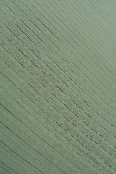 Photo9: O1002S Vintage Japanese kimono Light Grayish Green IROMUJI plain colored for women / Silk., There are some patterns on the lining. (Grade C) (9)