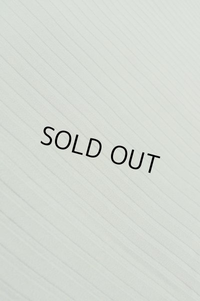 Photo9: O1002S Vintage Japanese kimono Light Grayish Green IROMUJI plain colored for women / Silk., There are some patterns on the lining. (Grade C) (9)