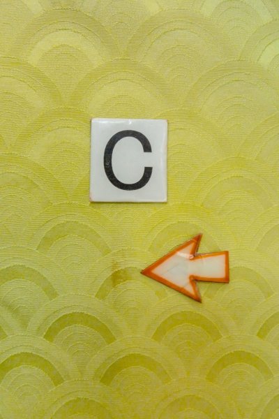 Photo16: O1002T Vintage Japanese kimono Shiny Light Yellowish Green IROMUJI plain colored for women / Silk. (Grade C) (16)