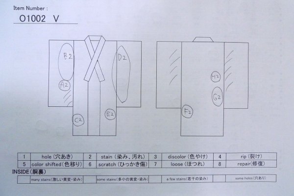 Photo14: O1002V Vintage Japanese kimono Light Grayish Pink TSUKESAGE formal for women / Silk. Chrysanthemum (Grade C) (14)