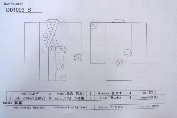 Photo16: O1003B Vintage Japanese kimono Pale Pink HOUMONGI formal for women / Silk. SAKURA cherry blossom (Grade C) (16)