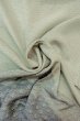 Photo13: O1003D Vintage Japanese kimono Pale Grayish Light Blue HOUMONGI formal for women / Silk. Chrysanthemum (Grade C) (13)