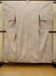 Photo1: O1003E Vintage Japanese kimono Pale Grayish Wisteria HOUMONGI formal for women / Silk. Flower (Grade C) (1)