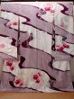 Photo2: O1126A Vintage Japanese kimono White FURISODE long-sleeved for women / Silk. Peony (Grade B) (2)