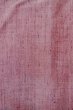 Photo4: O1126C Used Japanese kimono Grayish Red TSUMUGI pongee for women / Silk. (Grade B) (4)