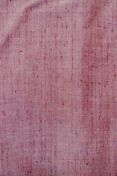 Photo4: O1126C Used Japanese kimono Grayish Red TSUMUGI pongee for women / Silk. (Grade B) (4)