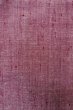 Photo5: O1126C Used Japanese kimono Grayish Red TSUMUGI pongee for women / Silk. (Grade B) (5)