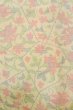 Photo4: Mint O1126D Vintage Japanese kimono Ivory TOKAMACHI-TSUMUGI for women / Silk. Flower (Grade A) (4)